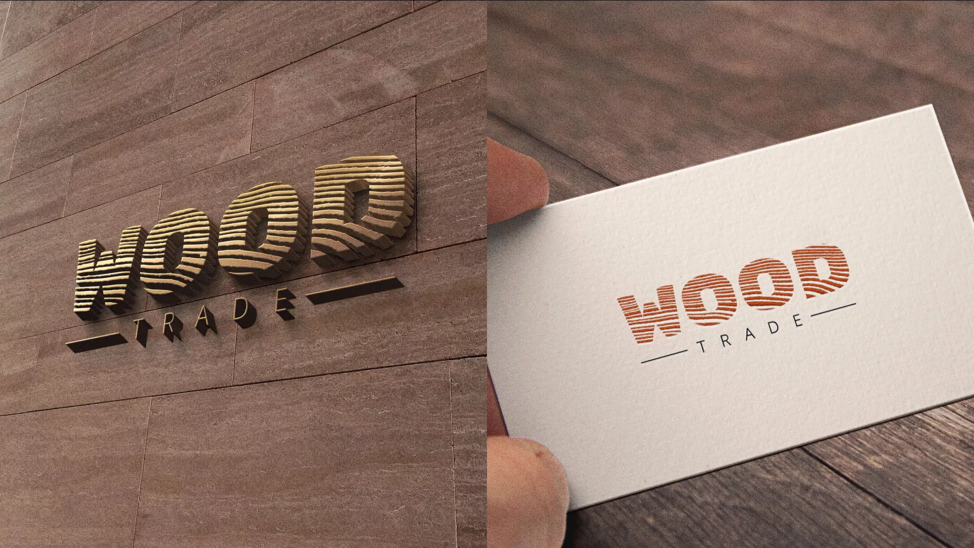 Разработка логотипа для компании «Wood Trade» в Новозыбкове