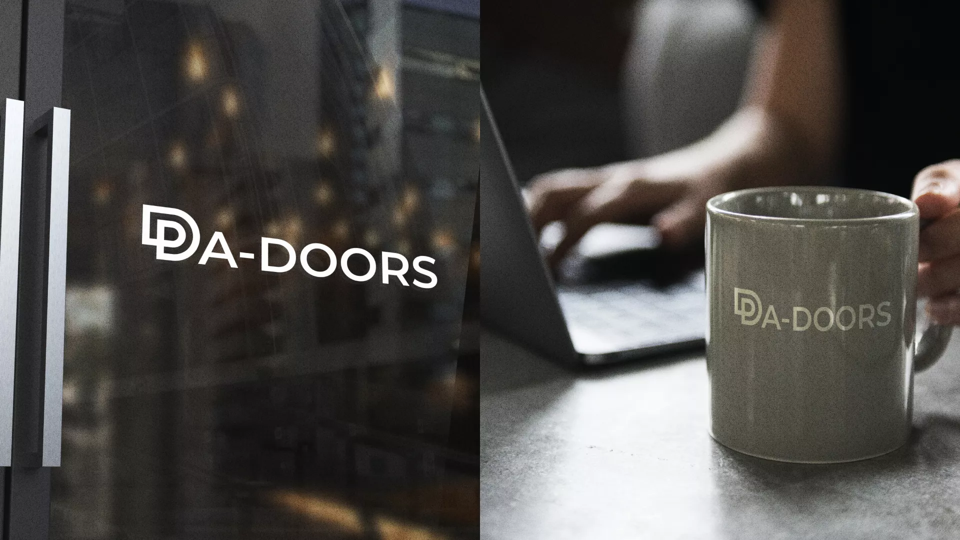 Создание логотипа компании «DA-DOORS» в Новозыбкове